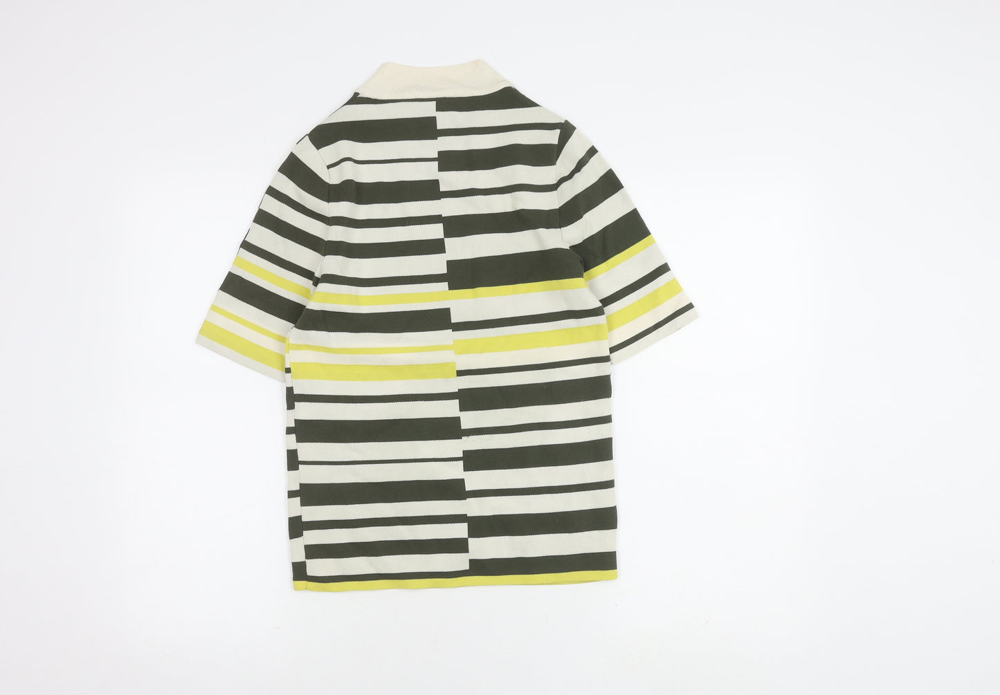 Next Women's Striped High Neck Knit Top XS