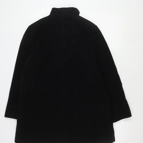 Marks and Spencer Women's Black Wool Coat Size 10