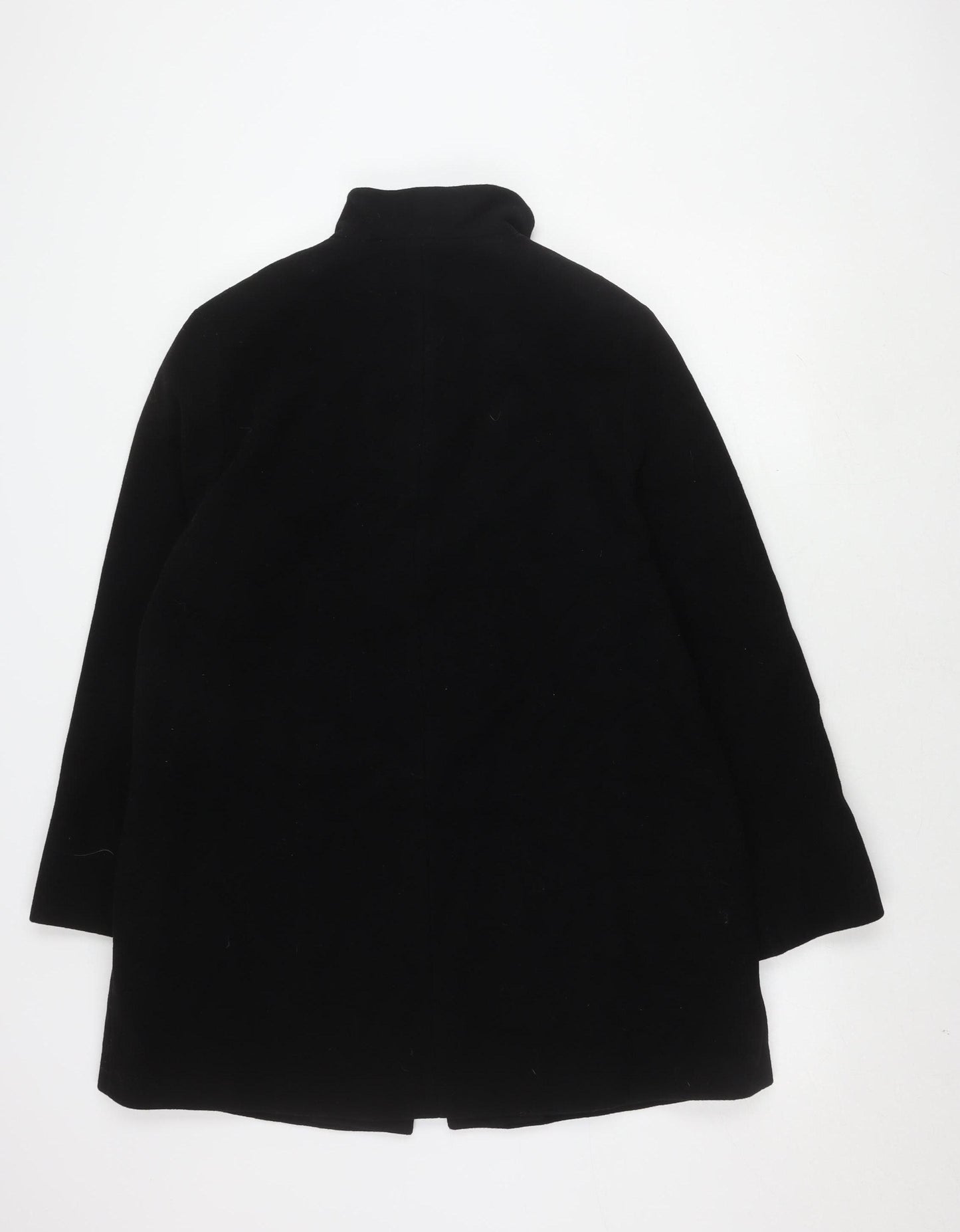 Marks and Spencer Women's Black Wool Coat Size 10