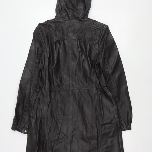 Marks and Spencer Women's Brown Leather Jacket M