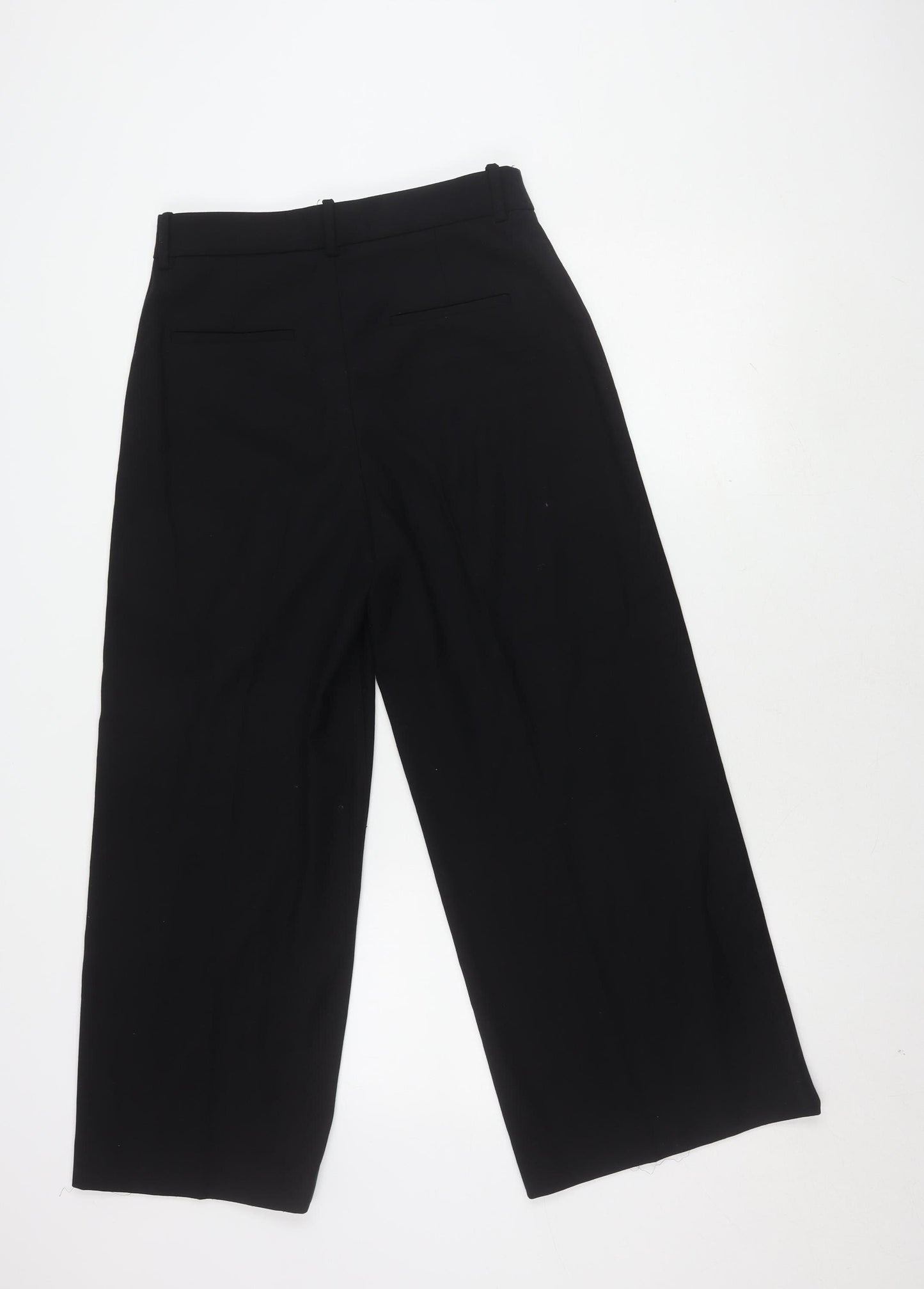 MNG Women's Black Straight Trousers, Size 10