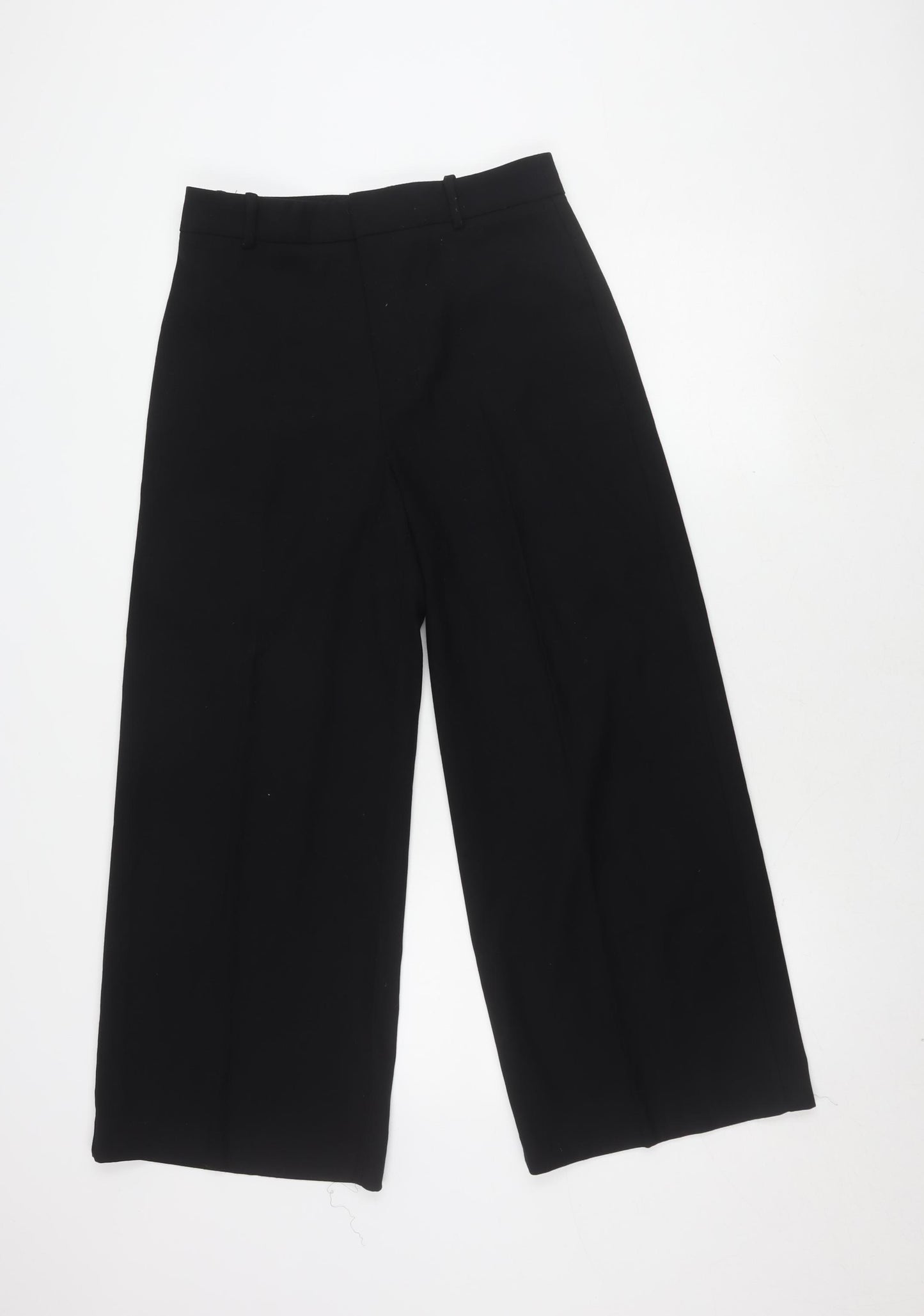 MNG Women's Black Straight Trousers, Size 10