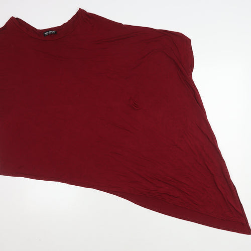 Select Women’s Red Asymmetrical Tunic Top Size 16