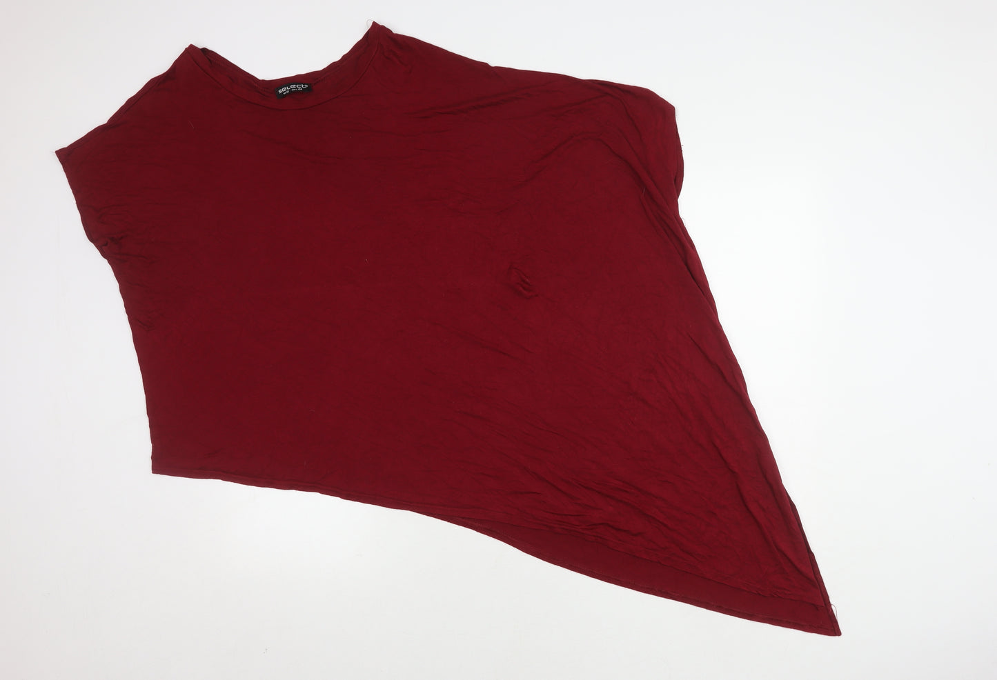 Select Women’s Red Asymmetrical Tunic Top Size 16
