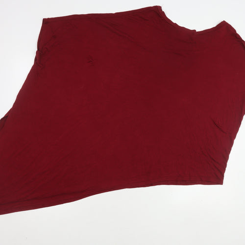 Select Women’s Red Asymmetrical Tunic Top Size 16