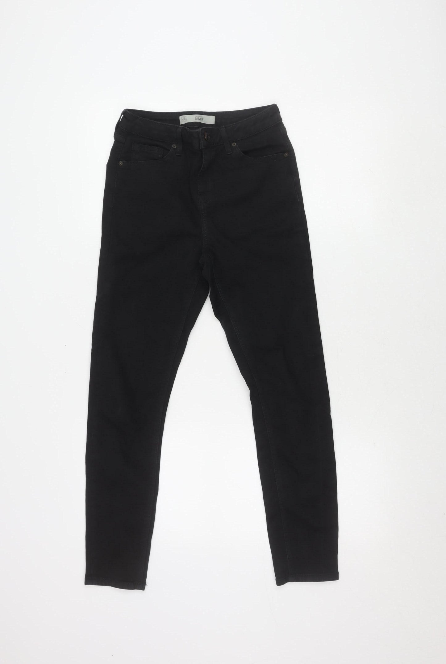 Topshop Women's Black Skinny Jeans Size 10