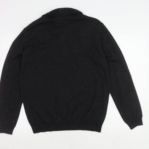 Marks and Spencer Men's Black Large Polo Shirt