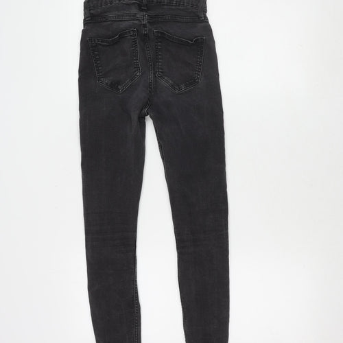 River Island Girls Black Skinny Jeans S Stretch Denim