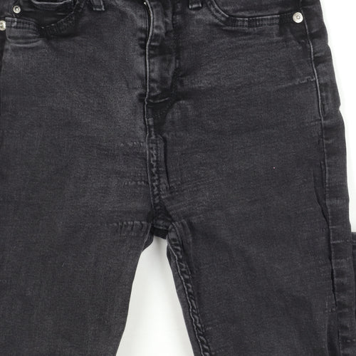 River Island Girls Black Skinny Jeans S Stretch Denim