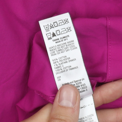 Marks and Spencer Women's Pink A-Line Dress Size 20