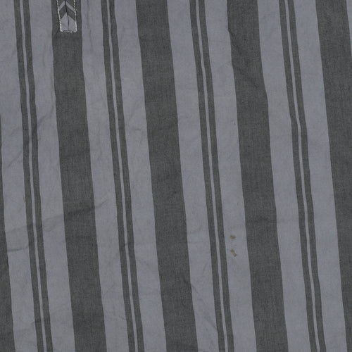 Khaadi Women’s Grey Striped Tunic Blouse Size 12
