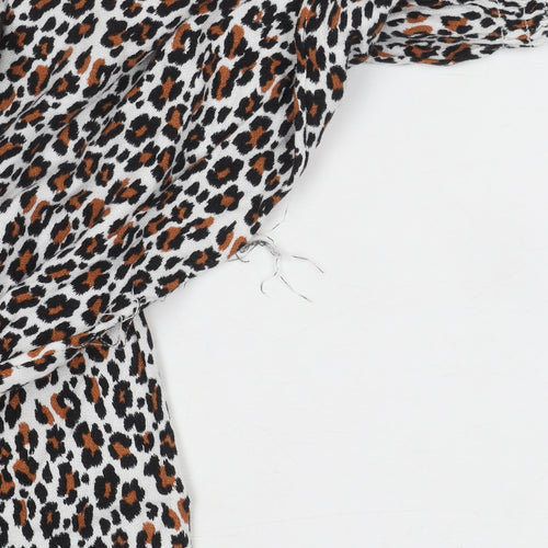 Marks and Spencer Girls Multicoloured Animal Print Dress 12Y