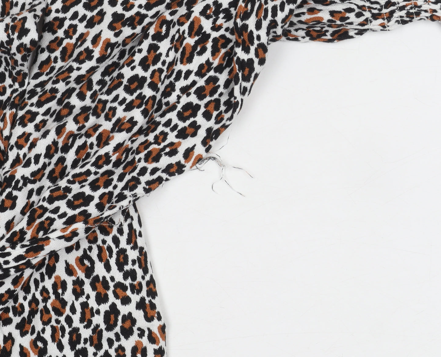 Marks and Spencer Girls Multicoloured Animal Print Dress 12Y