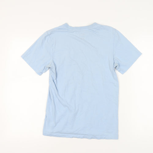 Nike Men's Blue XS T-Shirt, Short Sleeve, Logo Accent