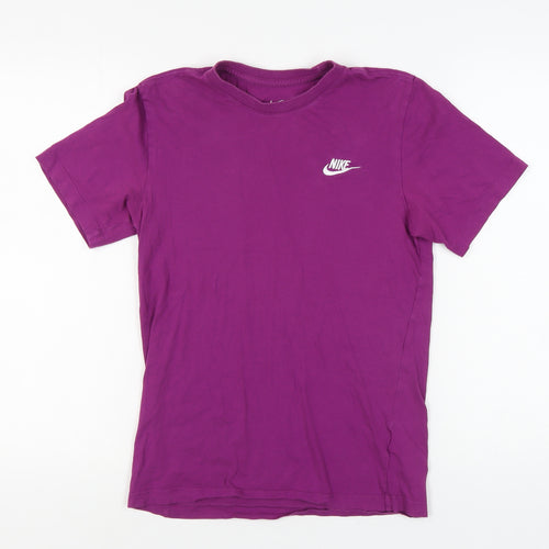 Nike Unisex Purple XS Cotton T-Shirt