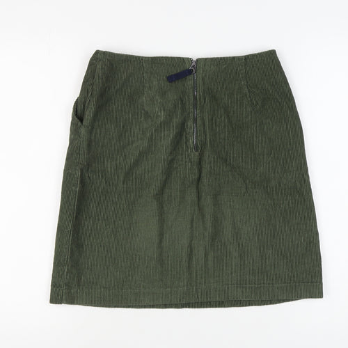 Jones Women's Green Corduroy Skirt Size 8