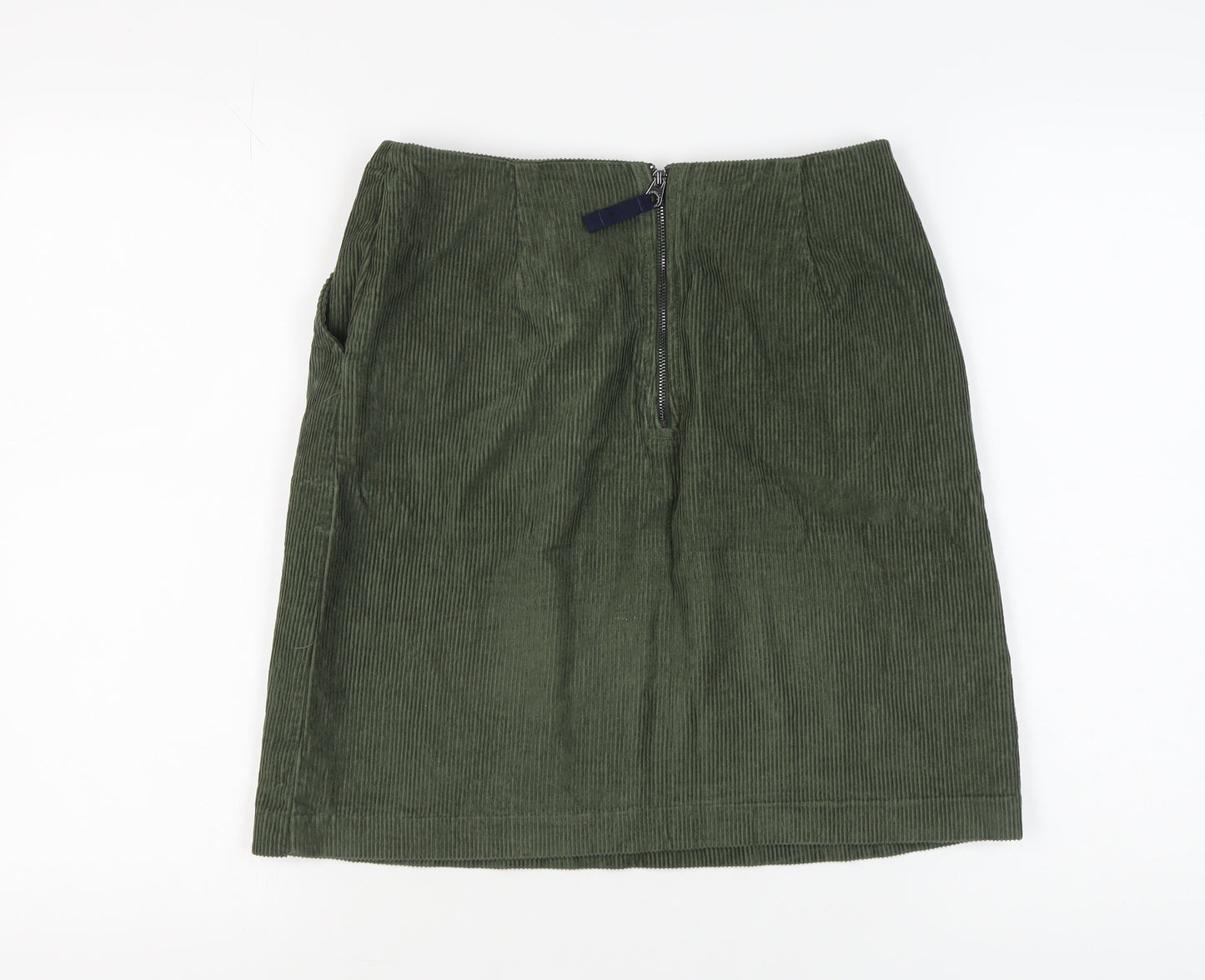 Jones Women's Green Corduroy Skirt Size 8