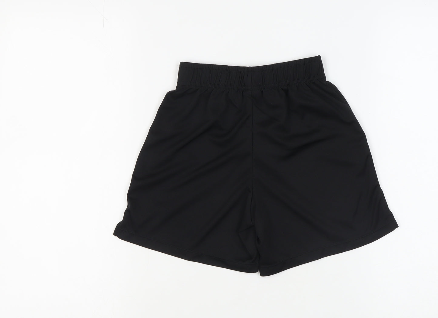 Sondico Boys Black Athletic Shorts 7-8 Years, Quick Dry