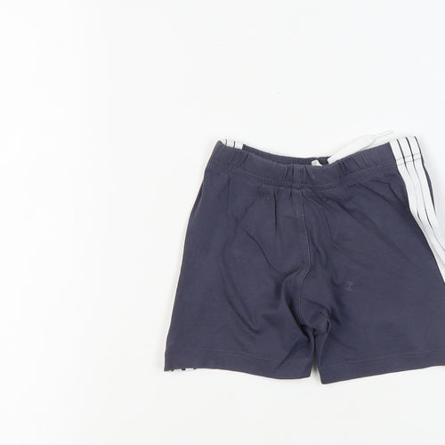 Adidas Unisex Blue Shorts 12-18 Months