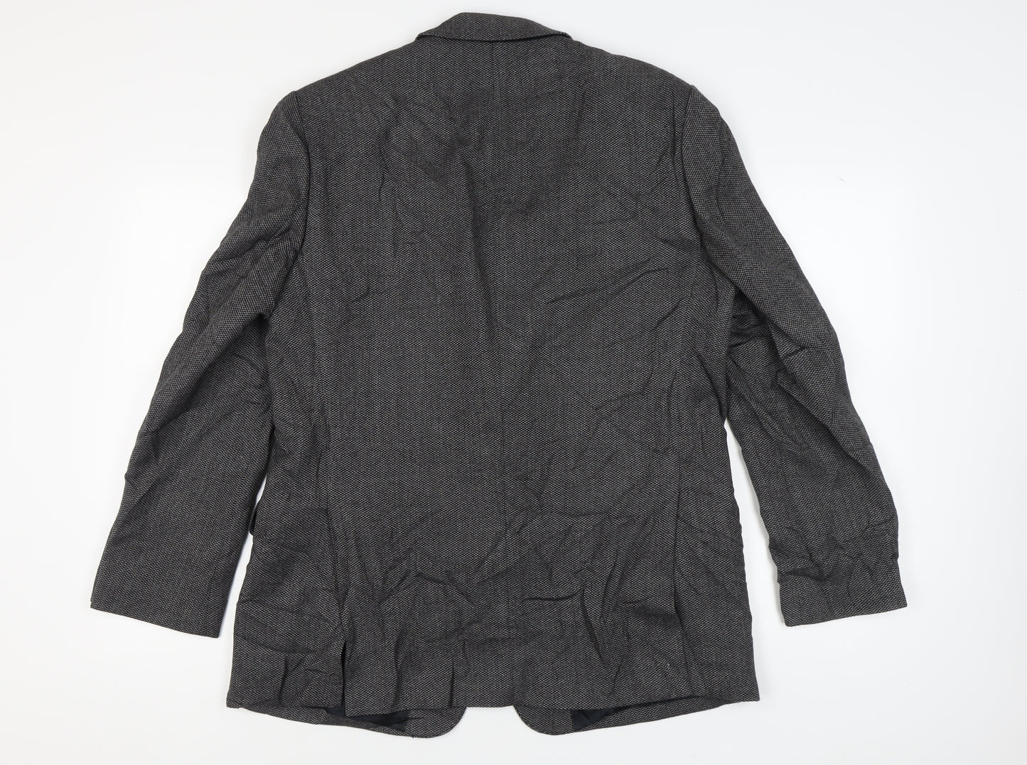 Magee Men's Grey Wool Blazer Jacket Size 44R