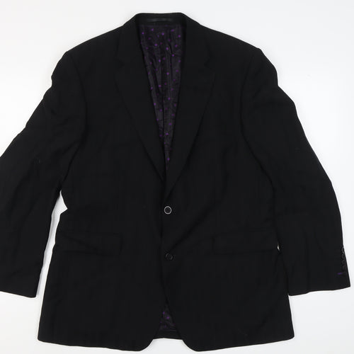 Gibson Men's Black Blazer, Size 44, Regular Fit