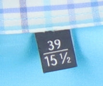 Eterna Men's Blue Regular Fit Long Sleeve Shirt 39