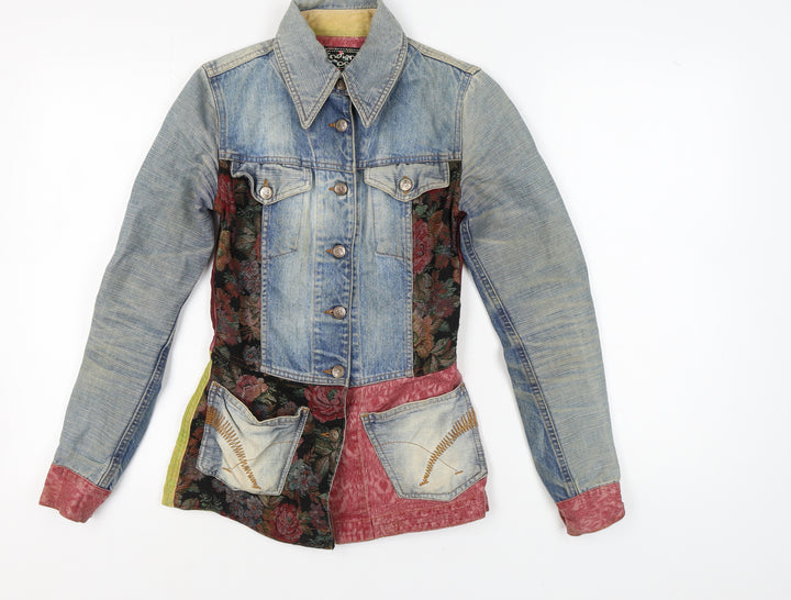 Indian Rose Women's Multicoloured Floral Jacket XS