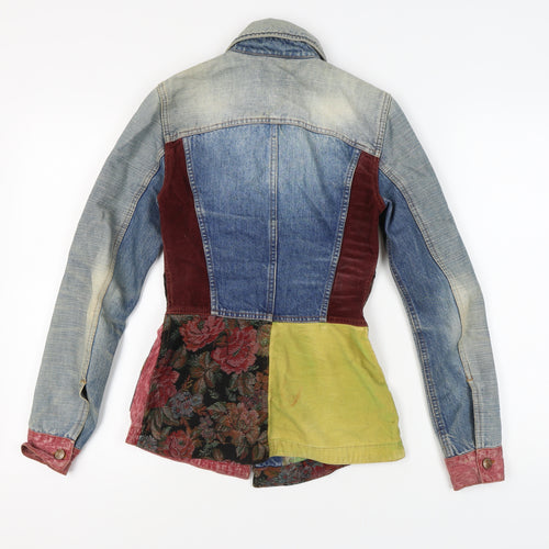 Indian Rose Women's Multicoloured Floral Jacket XS