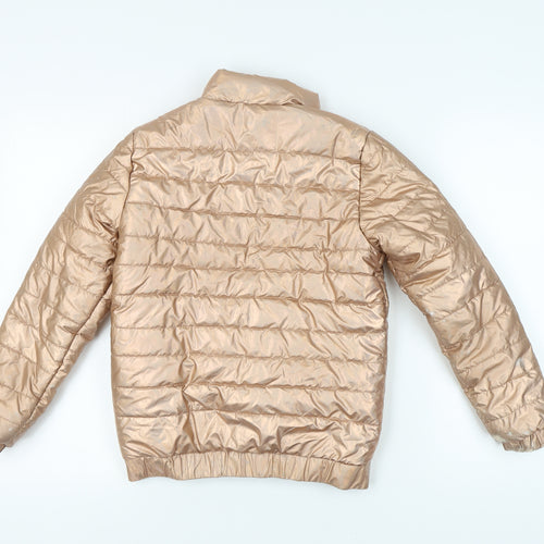 Mountain Warehouse Girls Beige Puffer Jacket 11-12 Years