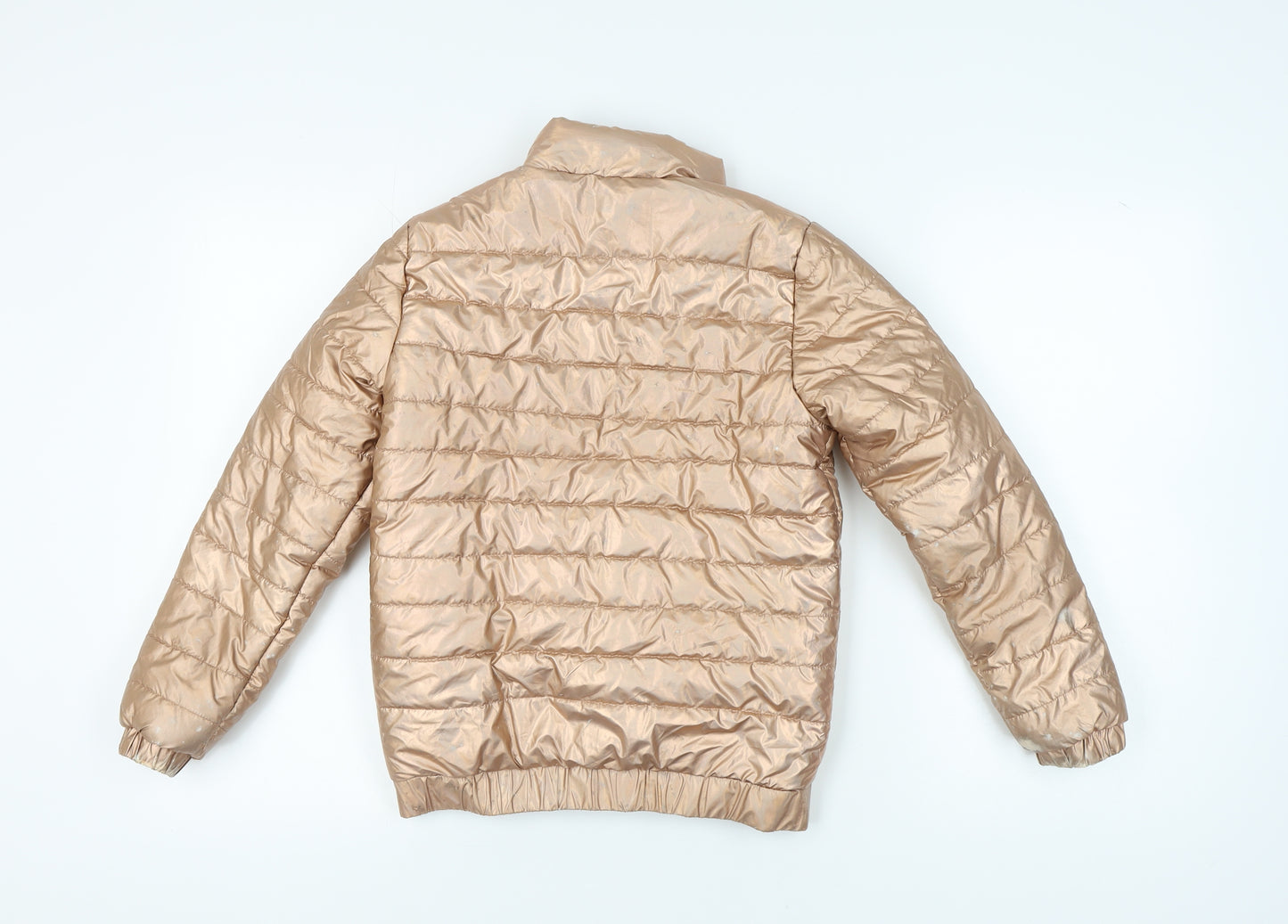 Mountain Warehouse Girls Beige Puffer Jacket 11-12 Years