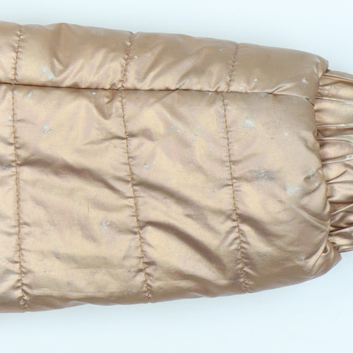 Mountain Warehouse Girls Beige Puffer Jacket 11-12 Years