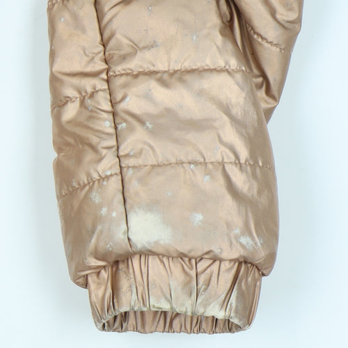 Mountain Warehouse Girls Beige Puffer Jacket 11-12 Years