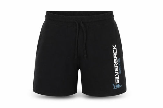 Silverback Men's Black Biker Shorts, Size S, Athletic Fit