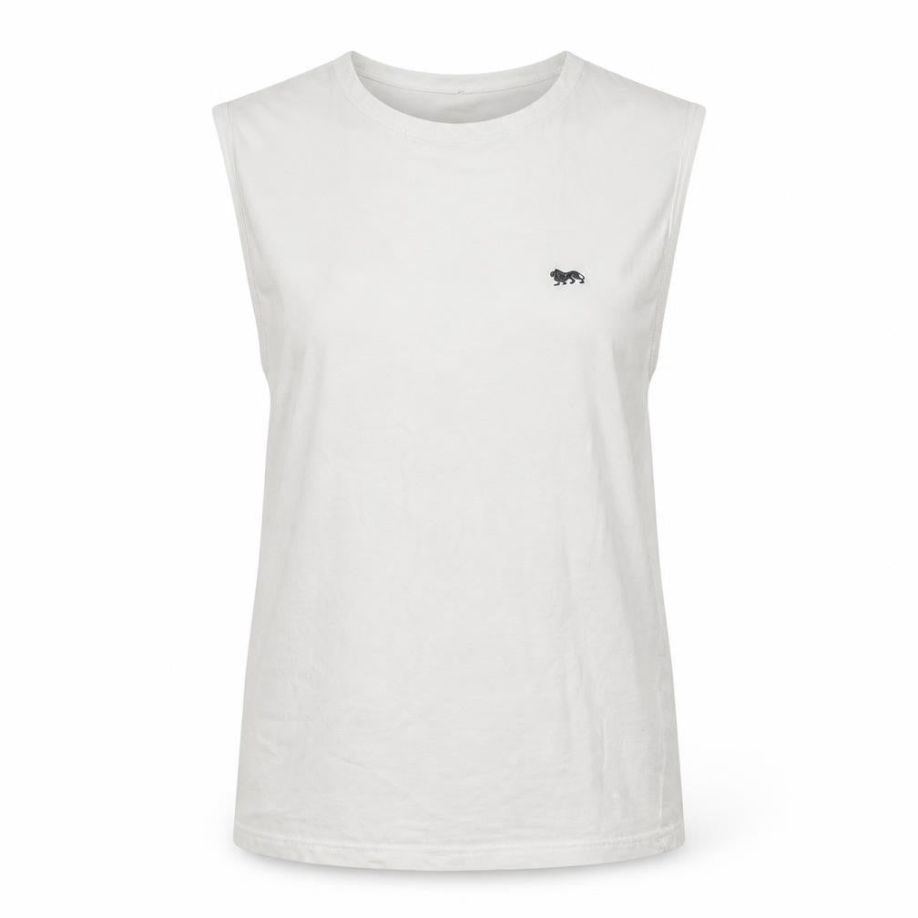Lonsdale Unisex White XL Tank Top Classic Sleeveless