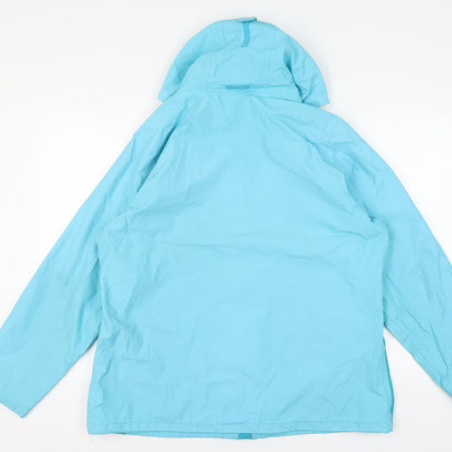 Regatta Women's Blue Waterproof Rain Coat Size 20
