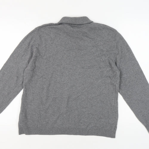 Cotswold Collections Women's Grey XL Roll Neck Jumper