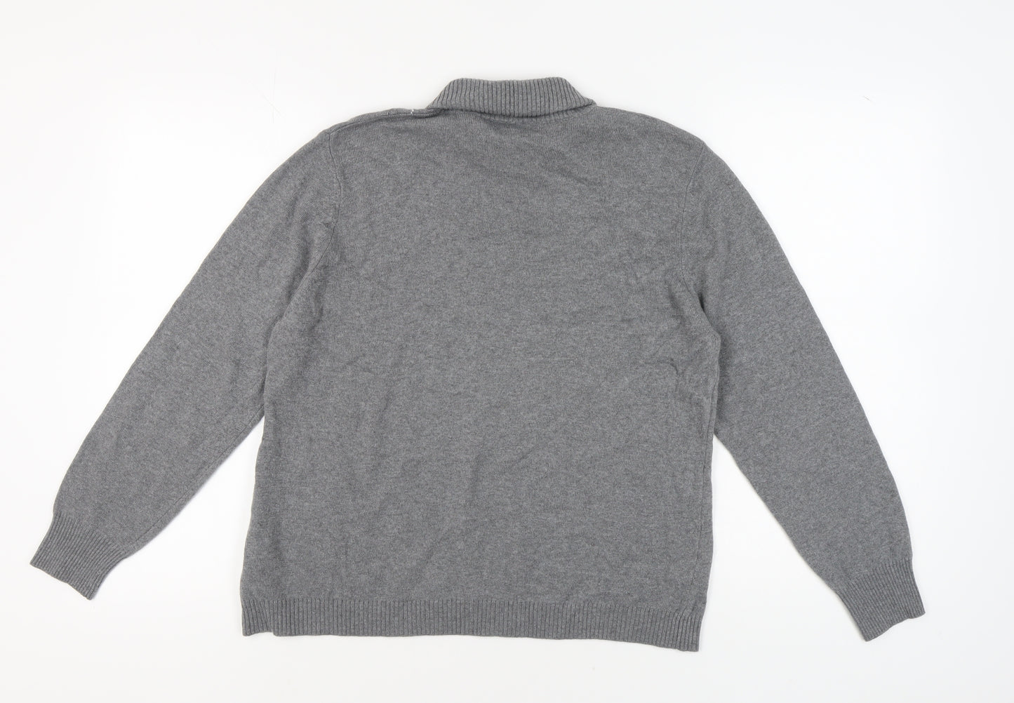 Cotswold Collections Women's Grey XL Roll Neck Jumper