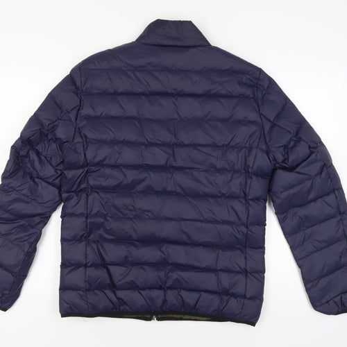 Guards London Men's Blue Regular Puffer Jacket 40