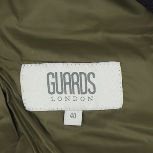 Guards London Men's Blue Regular Puffer Jacket 40