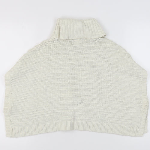 GAP Girls Ivory Cape Knit Sleeveless Jumper, Size S