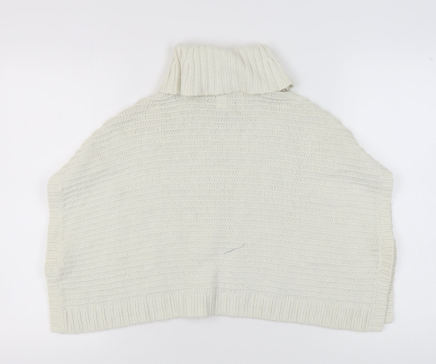 GAP Girls Ivory Cape Knit Sleeveless Jumper, Size S