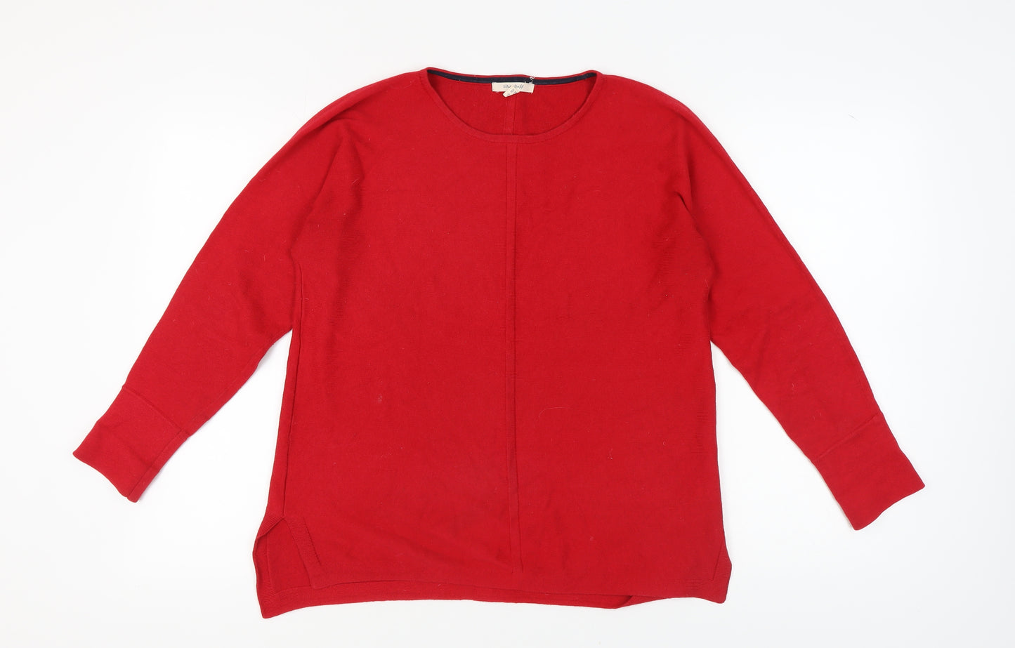White Stuff Women's Red Pullover Jumper Size 12