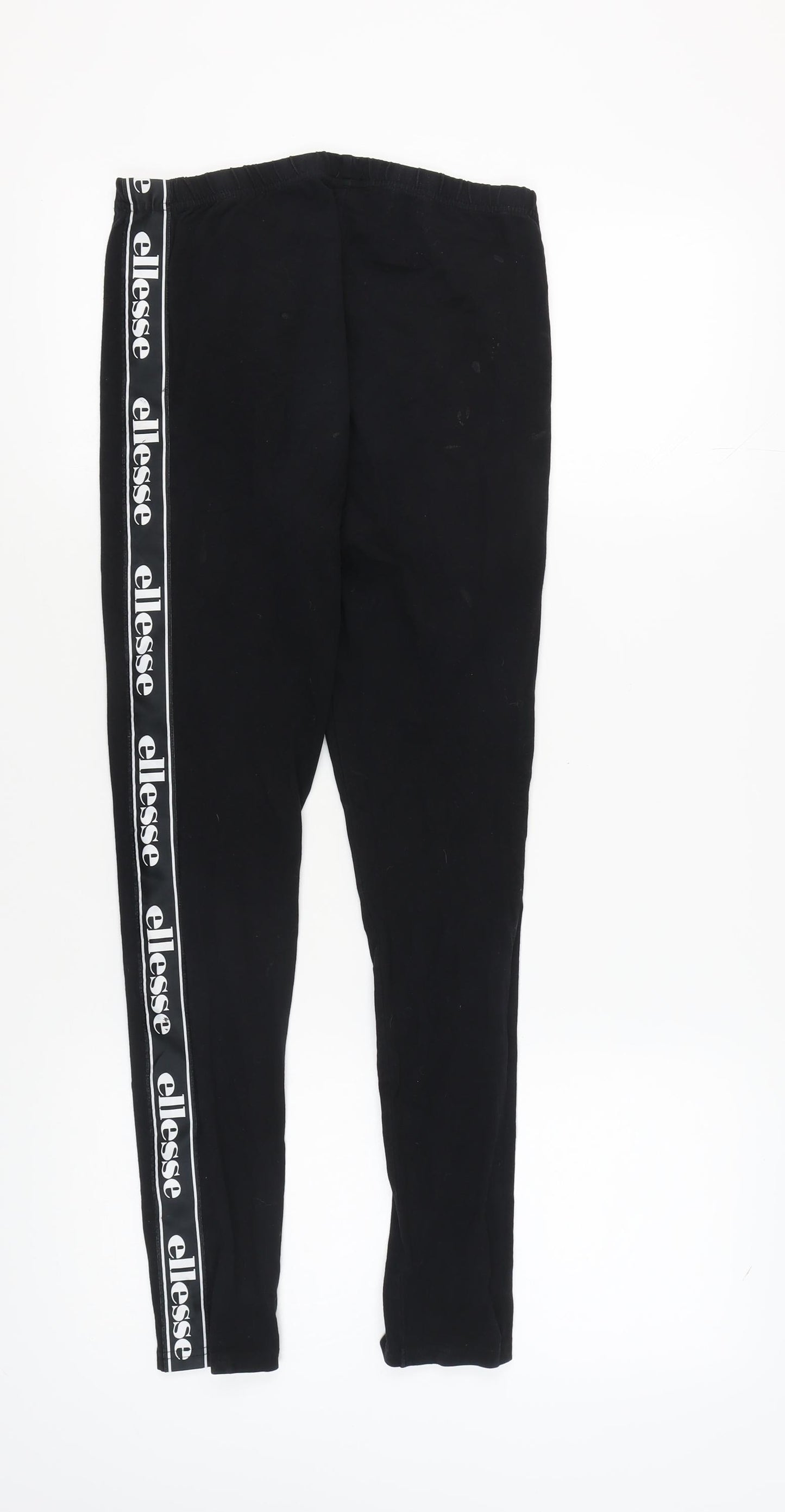 Ellesse Women's Black Size 12 Logo Leggings