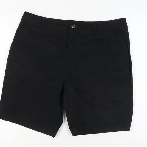 Aéropostale Men's Black Chino Shorts - Size 34