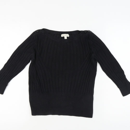 Monsoon Women's Black Pullover Jumper Size M