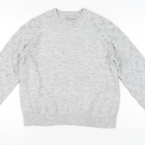 Oasis Women's Grey Pullover Jumper L