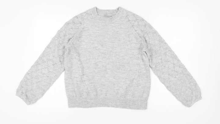Oasis Women's Grey Pullover Jumper L