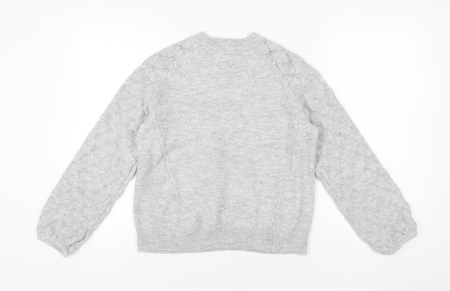 Oasis Women's Grey Pullover Jumper L