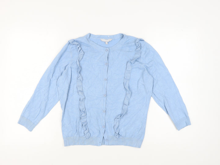 Red Herring Women's Blue Cardigan Size 14