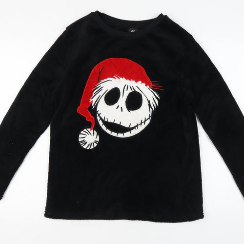 Disney Primark Women's Black M Fleece Top